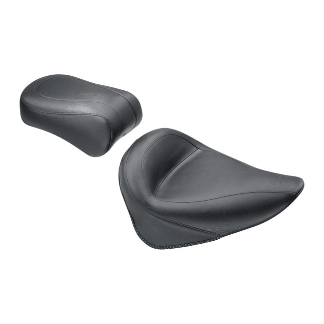 Mustang, Standard Touring Solo Seat for 00-15 Softail With 150 tyre (Excl. Deuce) 05-15 FLSTN; 07-15 FLSTC; 00-05 FLSTC; 00-07 FLSTS