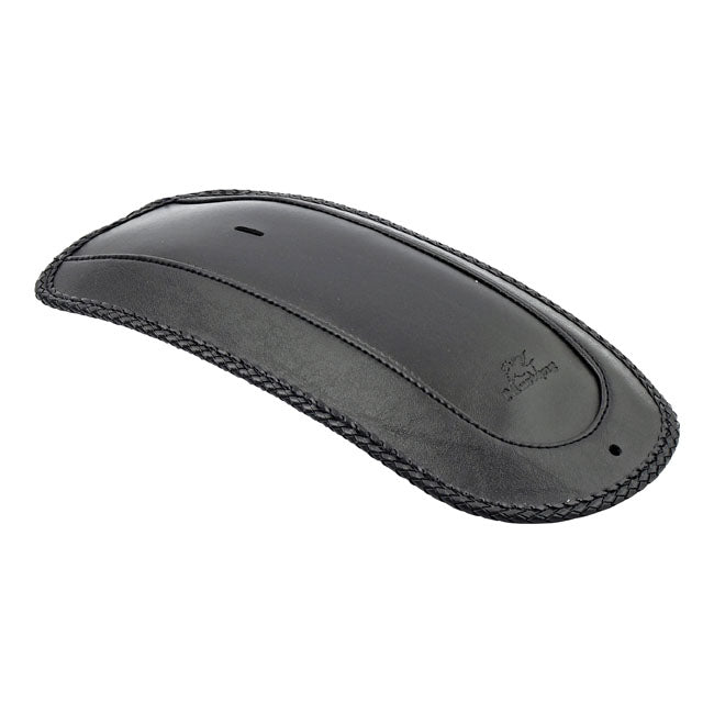 Mustang, Rear Fender Bib. Plain With Braided Edges for 91-05 Dyna (Excl. FXDWG)