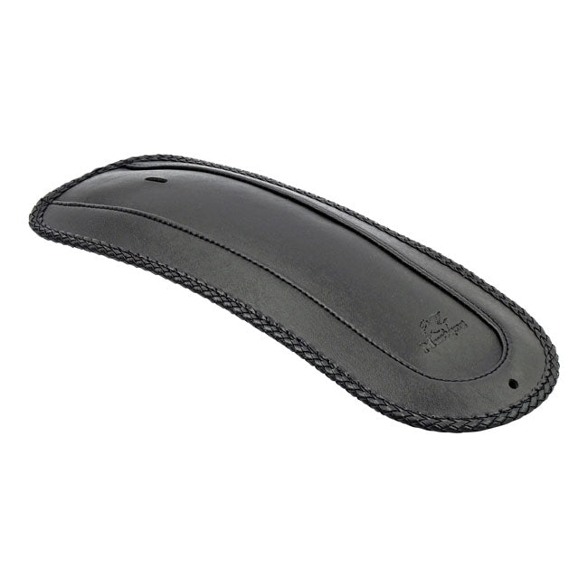 Mustang, Rear Fender Bib. Plain With Braided Edges for 82-03 XL