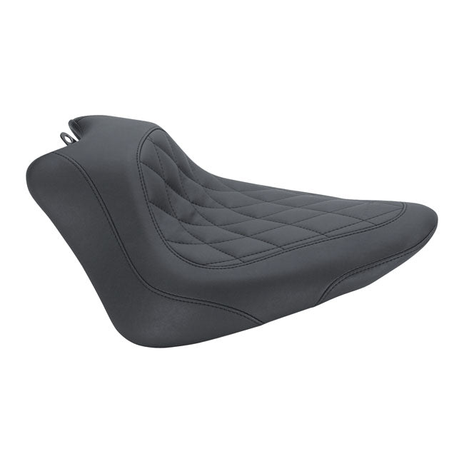 Mustang, Wide Tripper Solo Seat for 11-13 Softail FXs Blackline; 11-17 Fls/S Softail Slim