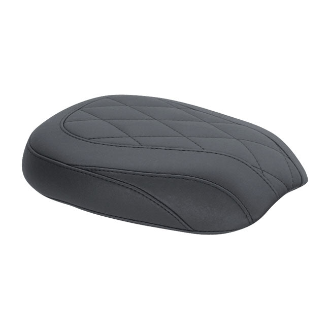 Mustang, Wide Tripper Passenger Seat for 11-13 Softail FXs Blackline; 11-17 Fls/S Softail Slim
