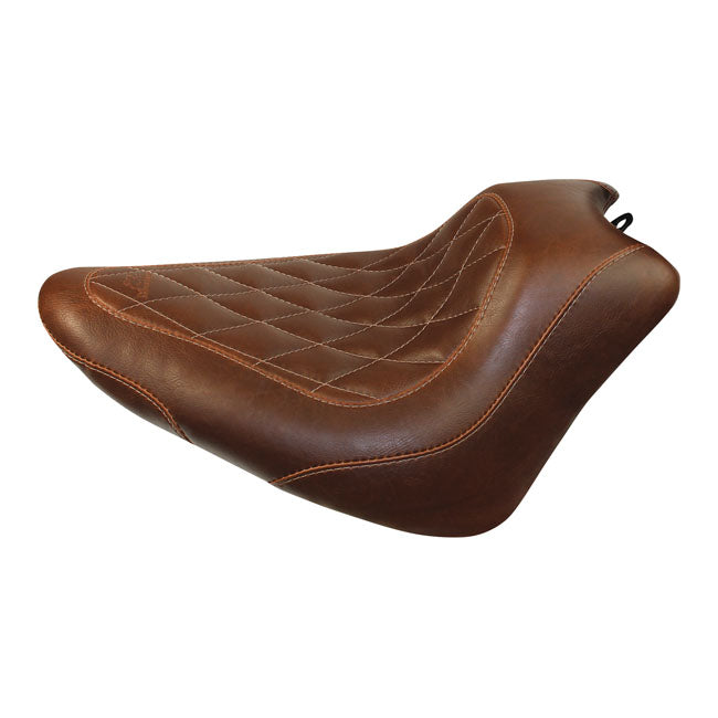 Mustang, Wide Tripper Solo Seat for 11-13 Softail FXs Blackline; 11-17 Fls/S Softail Slim