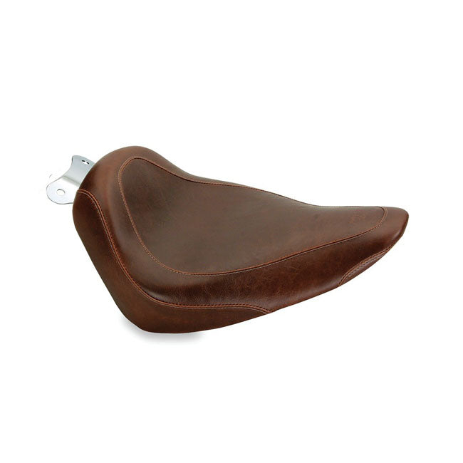 Mustang, Wide Tripper Solo Seat for 00-05 FLSTS Heritage Springer; 05-15 FLSTN De Luxe; 07-15 FLSTC Heritage Classic; 06-07 FLSTC Springer Classic