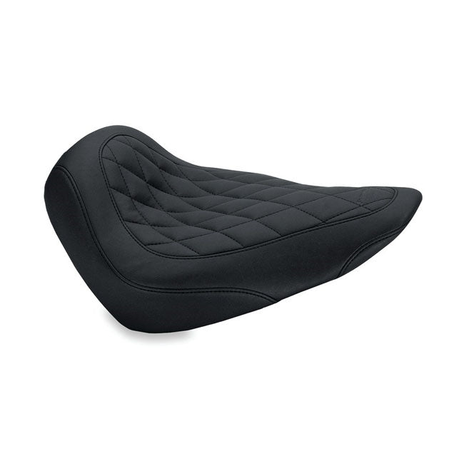 Mustang, Wide Tripper Solo Seat for 84-06 Softail With Up To 150 Stock tyre (Excl. Deuce)