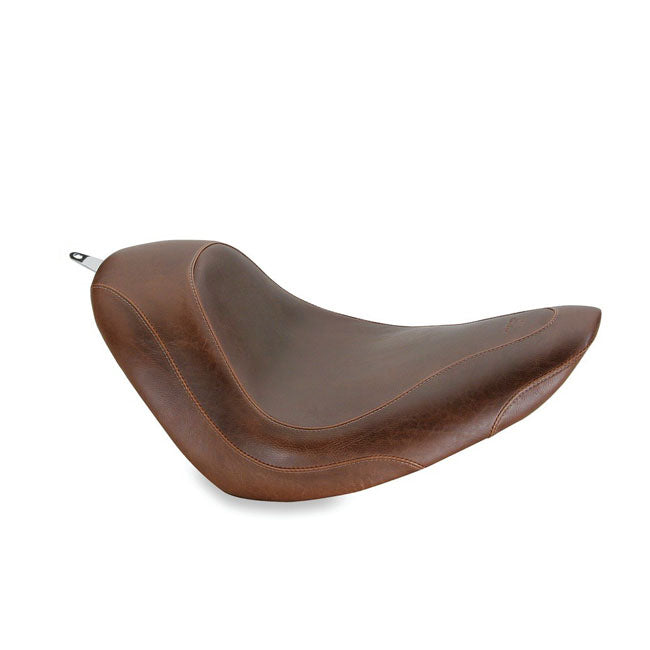 Mustang, Wide Tripper Solo Seat for 06-10 FXST; 07-17 FLSTF Fatboy; 08-11 FLSTSB Cross Bones