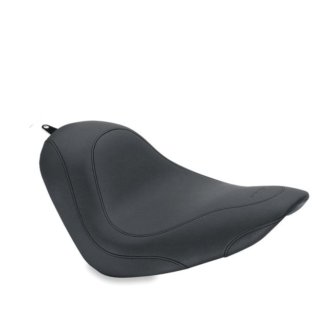 Mustang, Wide Tripper Solo Seat for 06-10 FXST; 07-17 FLSTF Fatboy; 08-11 FLSTSB Cross Bones