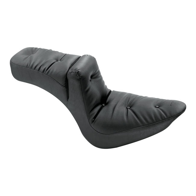 Mustang, Regal Duke 2-Up Seat for 06-10 FXST With 200mm Tie; 07-17 FLSTF Fatboy And 08-11 FLSTSB Cross Bones