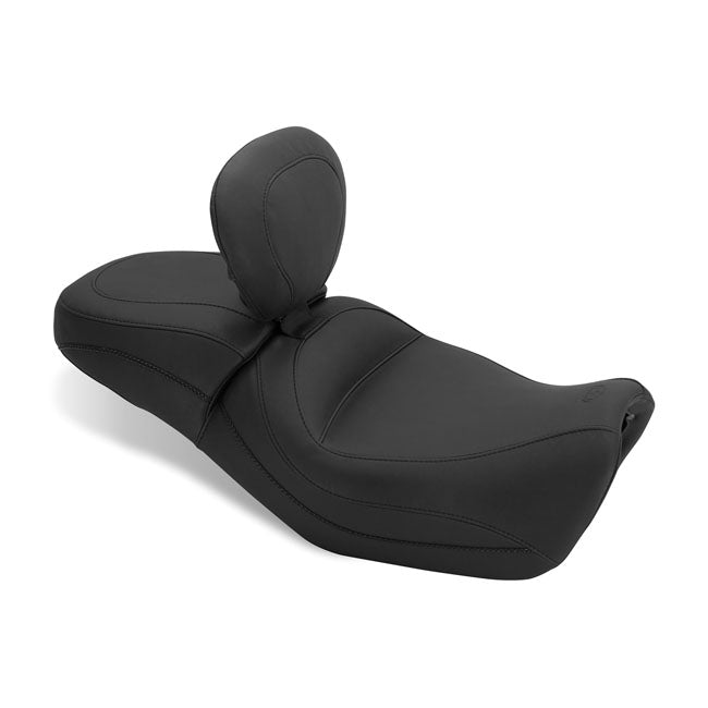 Mustang, Standard Touring Seat. With Rider Backrest for 14-20 Xg500/750 Street (Excl. 17-20 Xg750A)