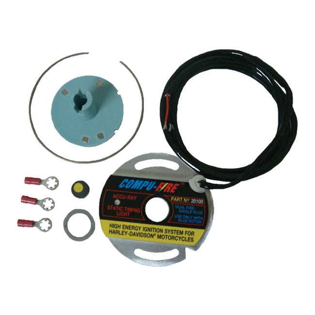 Compu-Fire, Ignition Module. Mech. Advance, Dual Fire for 70-99 Big Twin (Excl. Twin Cam) And 71-01 Sportster (Excl. 1200S). Models With Mechanical Advance