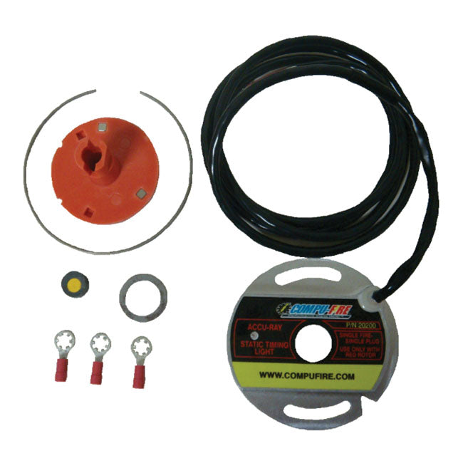 Compu-Fire, Ignition Module. Mech. Advance, Single Fire for 70-99 Big Twin (Excl. Twin Cam) And 71-01 Sportster (Excl. 1200S). Models With Mechanical Advance And A Single Fire Coil