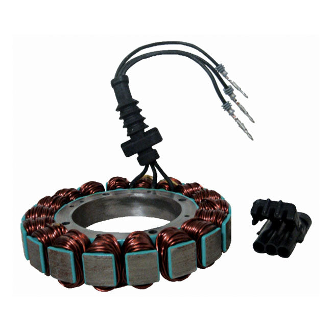 Stator for 99-06 Big Twin (Excl. Evo, 2006 Dyna). For Compu-Fire 3-Phase System