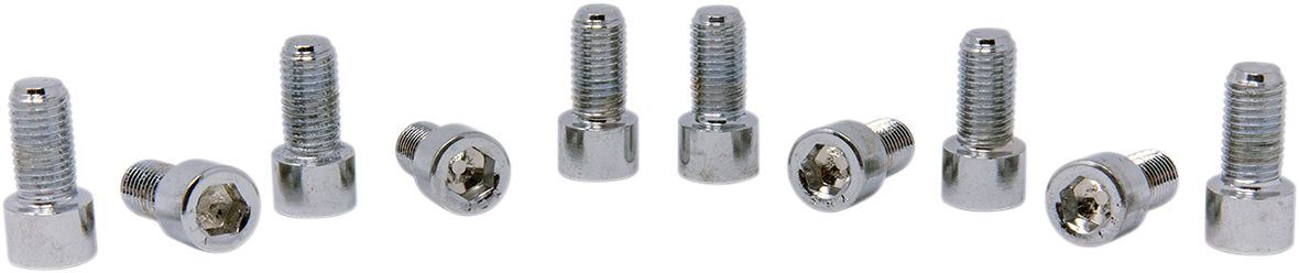 Drag Specialties Socket-Head Bolt 5/16-24X0.625 Smooth Chrome - Part #DS190568S - Hogparts UK