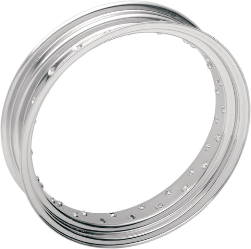 Drag Specialties Rim 16X3.5 40-Spoke Steel Chrome - Part #02100020 - Hogparts UK