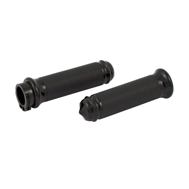 Rebuffini Omega Grips for 74-20 H-D With Single Or Dual Throttle Cables (Excl. Street)