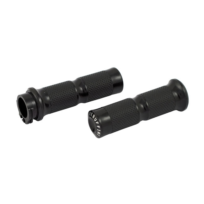 Rebuffini Delta Grips for 74-20 H-D With Single Or Dual Throttle Cables (Excl. Street)
