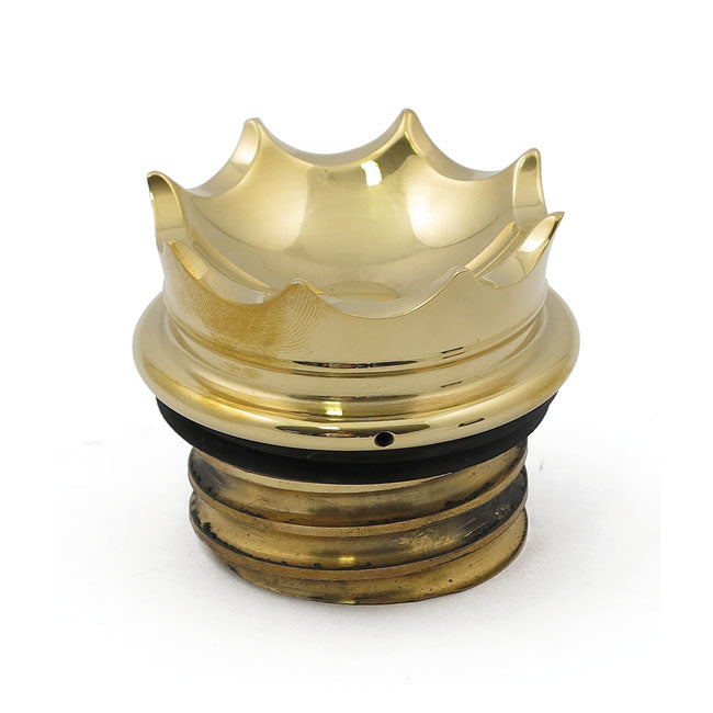 Dragon Choppers Gascap Vented Couronne for 83-95 H-D