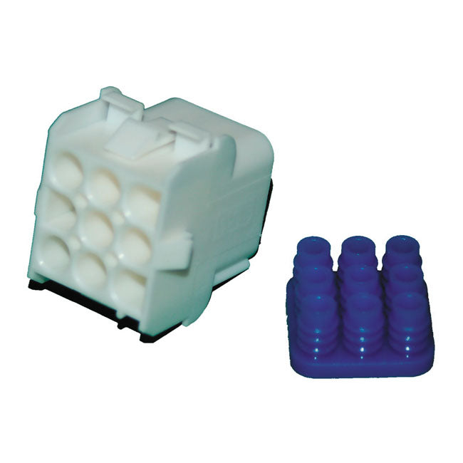 Namz, Amp Connector. Receptable, 9-Pins for Universal
