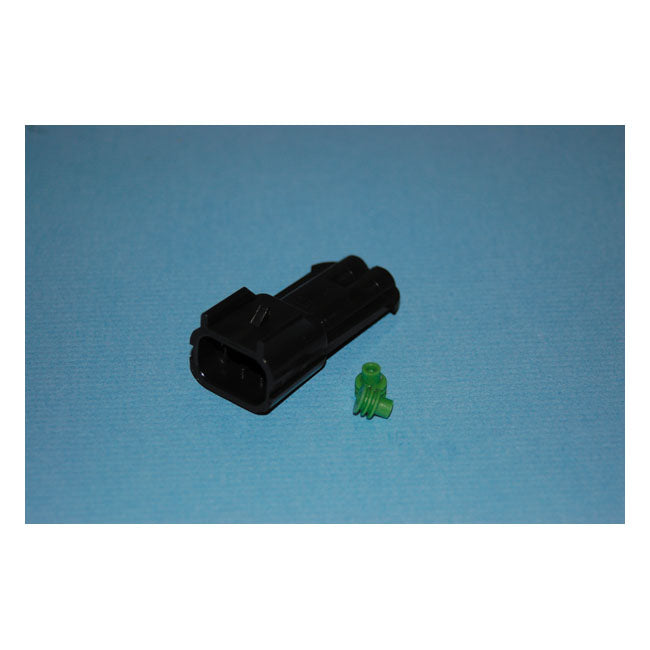 Namz, Delphi-Packard Connector. Receptable, 2-Pin for Universal