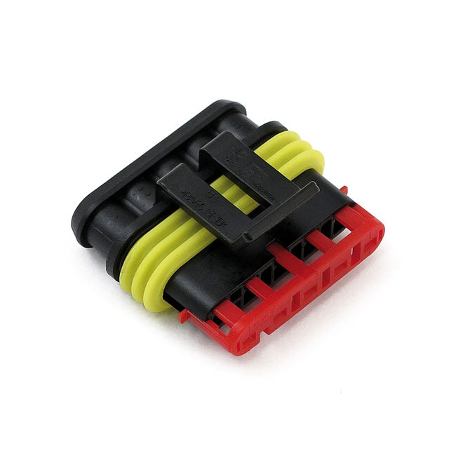 Namz, Delphi Exhaust Sensor Connector. Male Plug. 5-Pin for 07-17 Various H-D (Excl. M8)