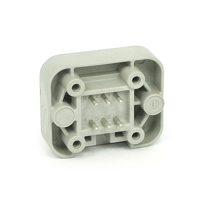Namz, Deutsch Dt Header Series. 6-Pin for Flat Surfaces