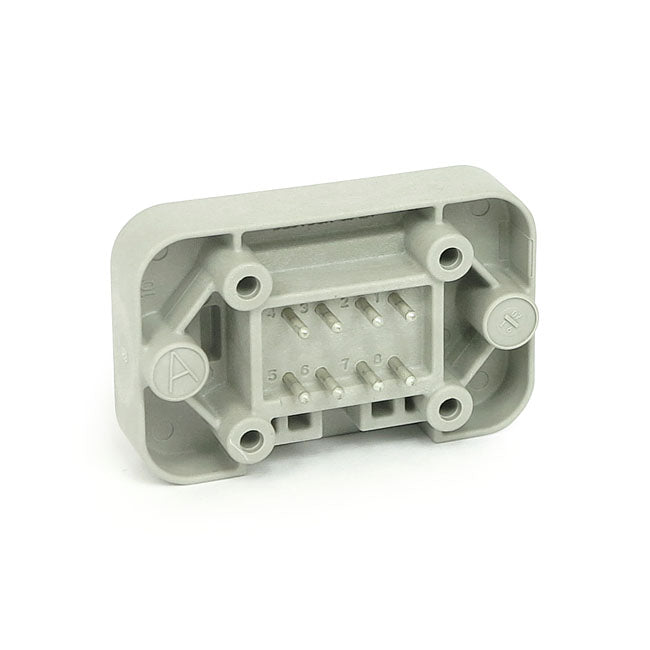 Namz, Deutsch Dt Header Series. 8-Pin for Flat Surfaces
