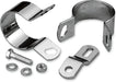 Drag Specialties Midway Exhaust Mount Clamp Chrome - Part #DS209970 - Hogparts UK