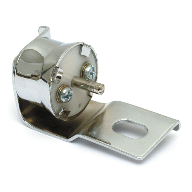 Motorcycle Storehouse Mechanical Brake Light Switch, Rear. Chrome for 52-66 K, Kh, XL