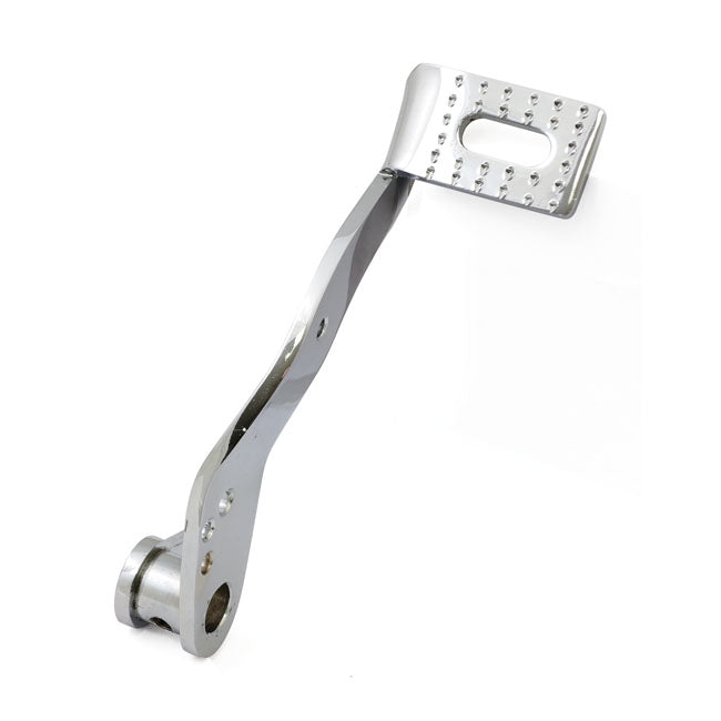 MCS Brake Pedal OEM Style. Chrome – 1936–1957 Big Twin with Mechanical Rear…