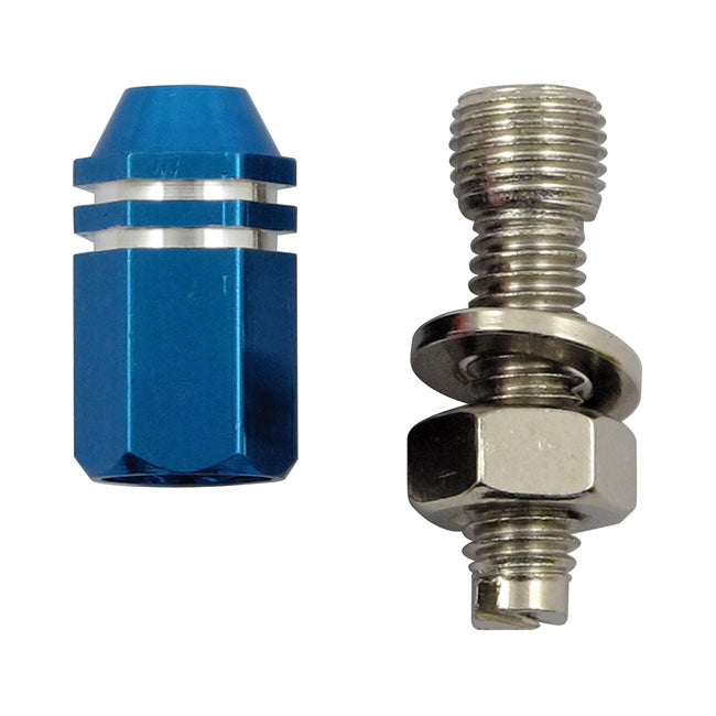 License Plate Mounts Alloy Two-tone Hex Straight