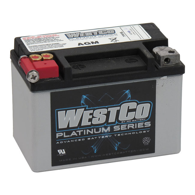 WesTCo, SeaLED Agm Battery. 12 Volt, 8Amp, Cca120 for Universal