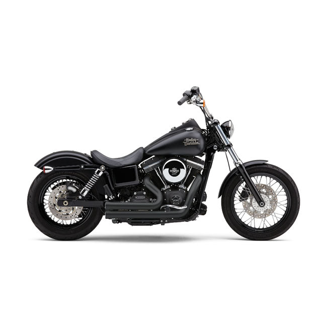 Cobra, Speedster 909 Exhaust. Black for 12-17 Dyna