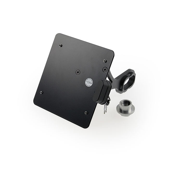 Cult-Werk, Side Mount License Plate Bracket, Black. Germany for 13-17 FXSB Breakout