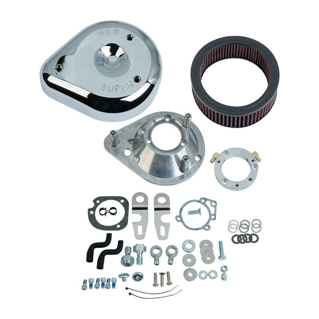 S&S, Teardrop Air Cleaner Assembly for 07-20 XL (Excl. XR1200)