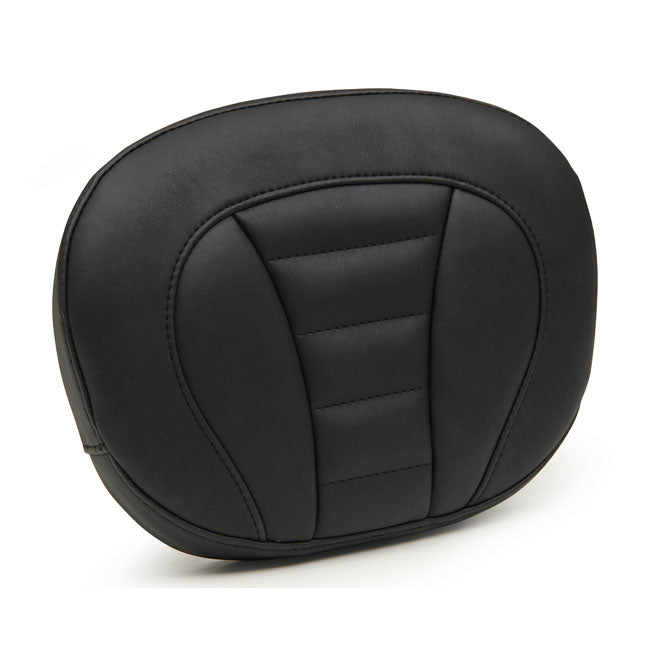 Mustang, Sissy Bar Back Pad. Black. Deluxe for 97-20 Touring