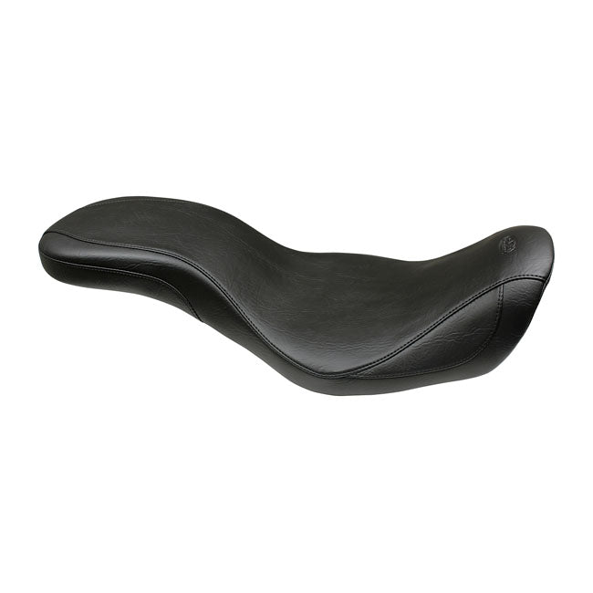 Mustang, Super Tripper Seat Black Classic for 06-17 Dyna (Excl. 14-17 Fatbob Models)