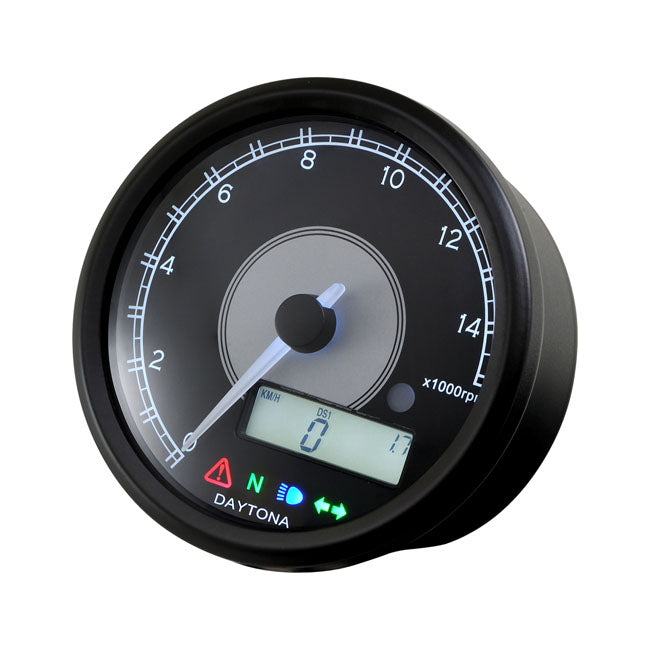 Motorcycle Storehouse Velona 80mm Tachometer 14.000 Rpm