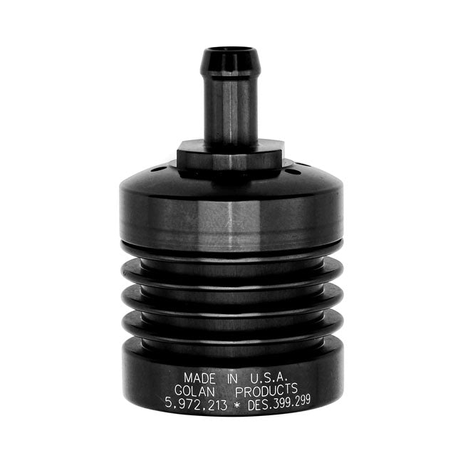Golan Transmission Breather/Oil Collector, Black for Universal