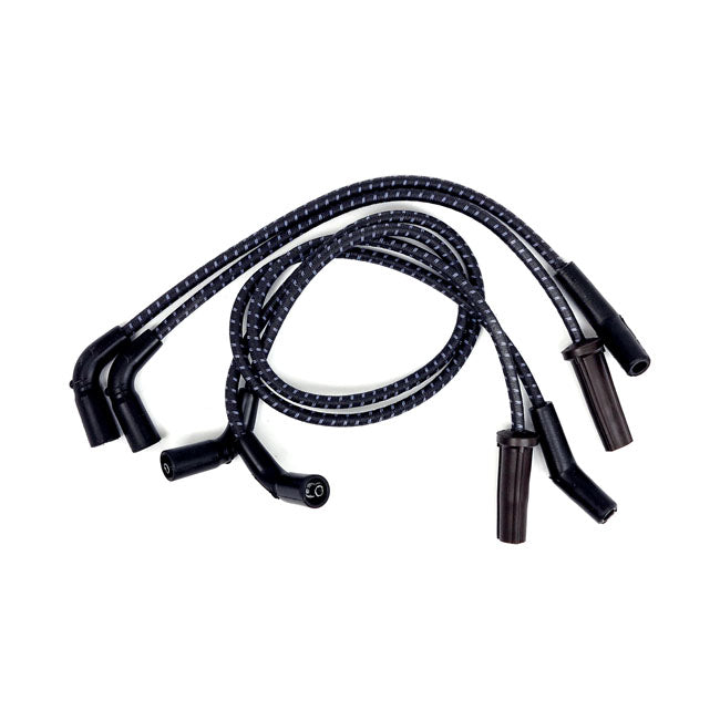 Taylor, Classic Thunder Braided Cloth Spark Plug Wire Set for 17-20 M8 Touring