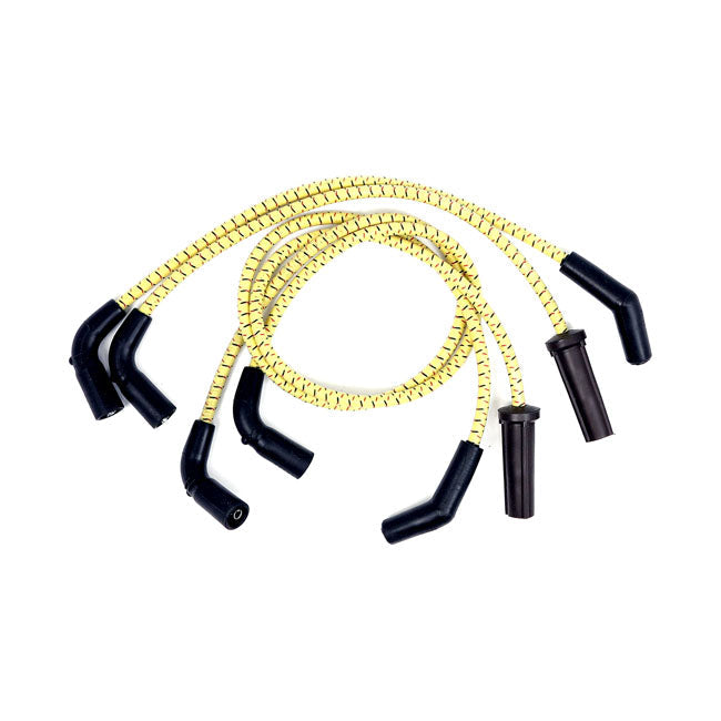 Taylor, Classic Thunder Braided Cloth Spark Plug Wire Set for 17-20 M8 Touring