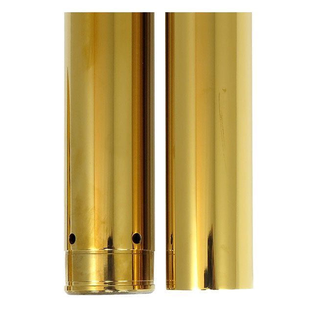 Cc Eng. 49mm Fork Tubes - Tnc - Gold 25-1/2" for 06-08 FXDWG; 06-17 All Dyna (Excl. 08-17 FXDF; 09-17 FXDWG; 12-16 FLD; 2017 FXDLS)