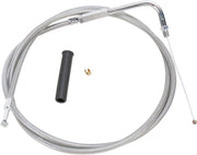 Drag Specialties Throttle Cable Stainless Steel 50" - Part #06510699 - Hogparts UK
