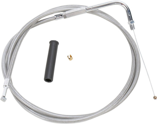 Drag Specialties Throttle Cable Stainless Steel 50" - Part #06510699 - Hogparts UK