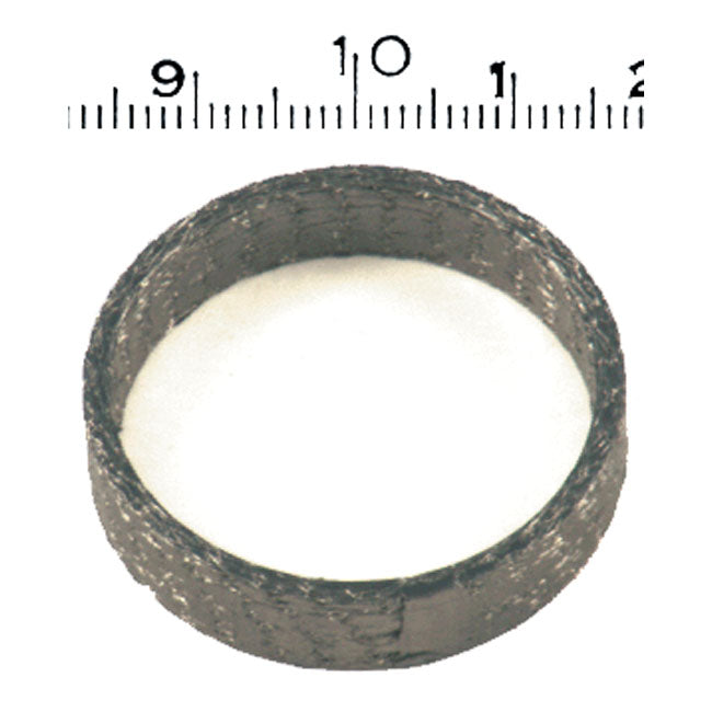James, Exhaust Crossover Tube Gasket (2) for 82-94 FXR; 82-99 All Softail; 00-06 FLSTS/I (Ex. 97-99 FLSTS); 82-03 XL
