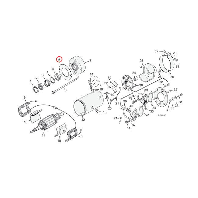 Cometic Gasket, Generator Mount for 58-69 Fl; 58-E84 XL