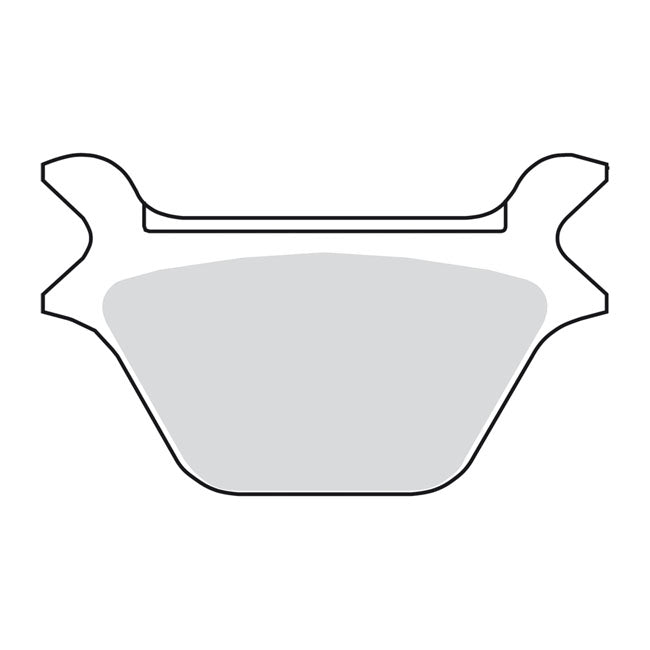 SBS Brake Pads Street Excel Sintered for Rear: L87-99 Big Twin, TC, XL  (Excl. Flt)