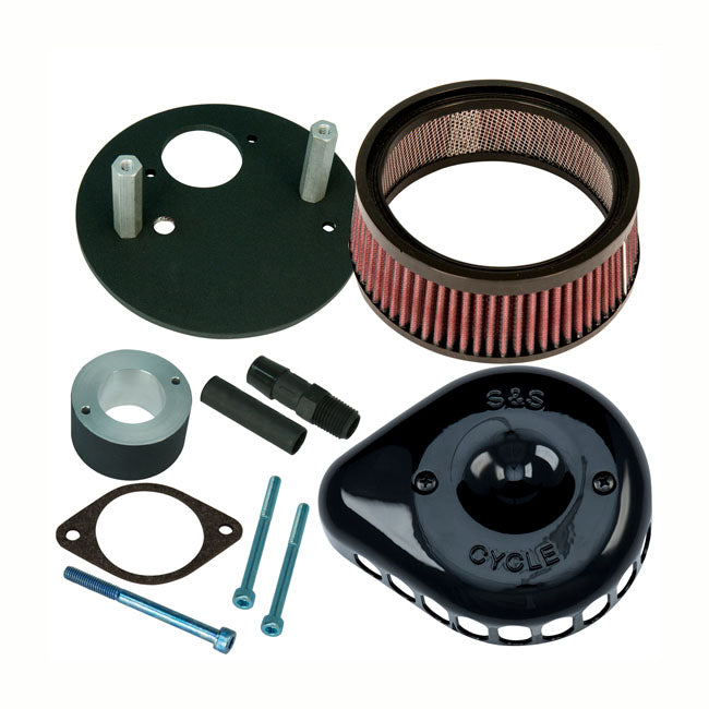 S&S Mini Teardrop Stealth Air Cleaner Kit for 15-20 Xg750/500 Street