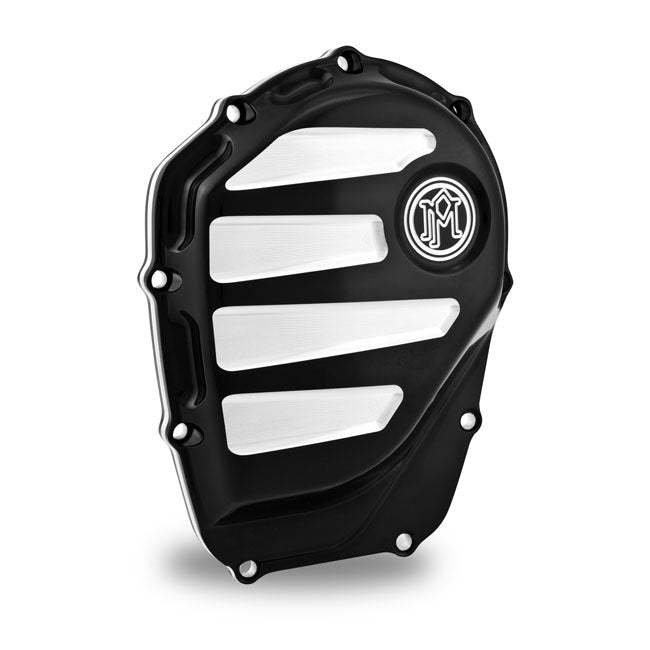 Pm, Scallop Cam Cover. Contrast Cut for 18-20 Softail; 17-20 Touring, Trikes