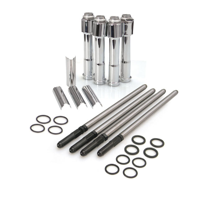 S&S, Sportster Adjustable Pushrod & Cover Kit for 04-20 XL