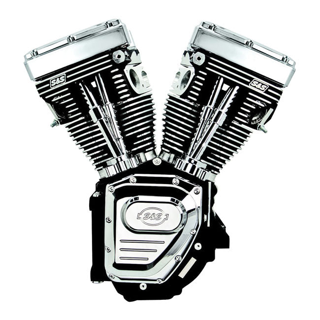 S&S, 4 1/8" Bore 124" Long Block TC Engine for 99-05 Dyna; 99-06 Touring
