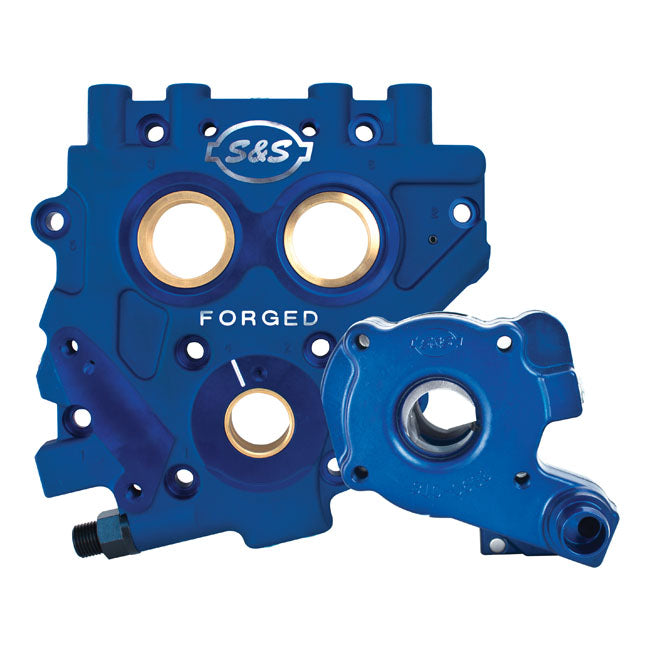 S&S Oil Pump And Cam Support Plate Kit for 06-17 Dyna; 07-17 Softail; 07-16 Touring